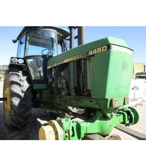 Used John Deere 4450 Tractor parts.