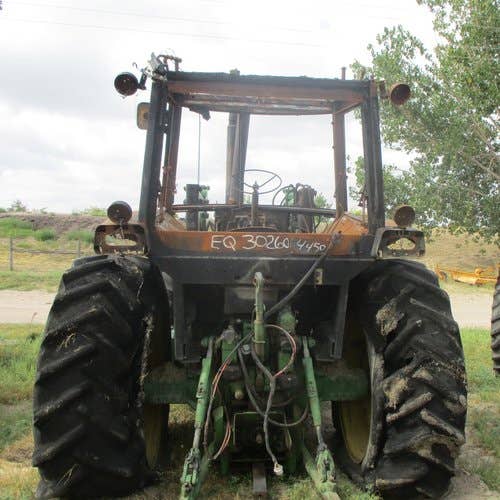 Used John Deere 4450 Tractor parts.