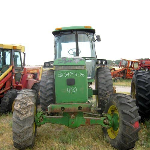 Used John Deere 4450 Tractor parts.