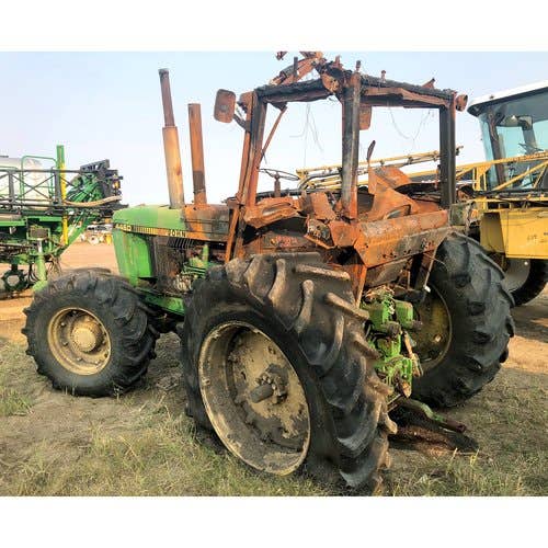 1984 Used John Deere 4450 Tractor parts.