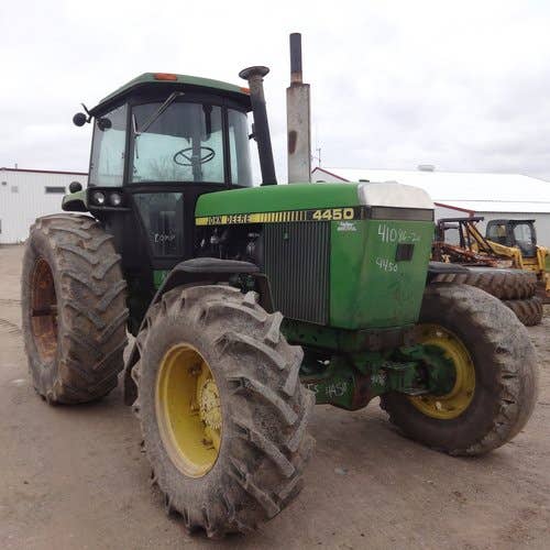 Used John Deere 4450 Tractor parts.