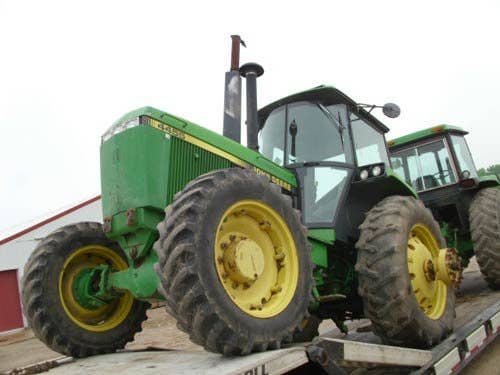 Used John Deere 4455 Tractor parts.