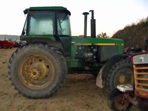 Used John Deere 4455 Tractor parts.