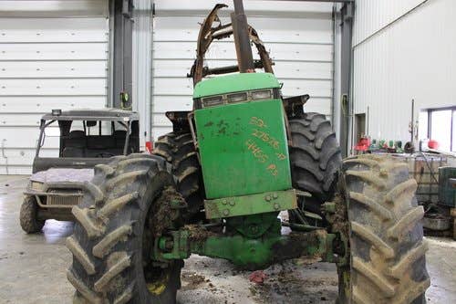 Used John Deere 4455 Tractor parts.