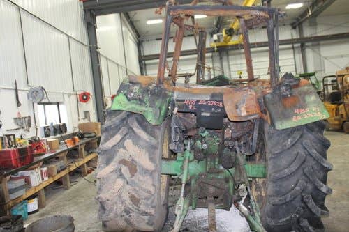 Used John Deere 4455 Tractor parts.