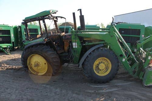 Used John Deere 4455 Tractor parts.