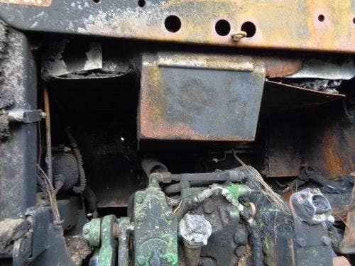 Used John Deere 4455 Tractor parts.
