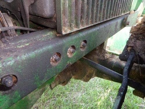Used John Deere 4455 Tractor parts.