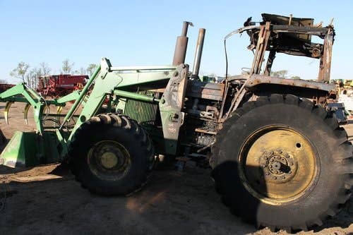 Used John Deere 4455 Tractor parts.