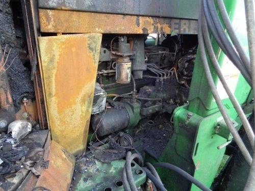 Used John Deere 4455 Tractor parts.