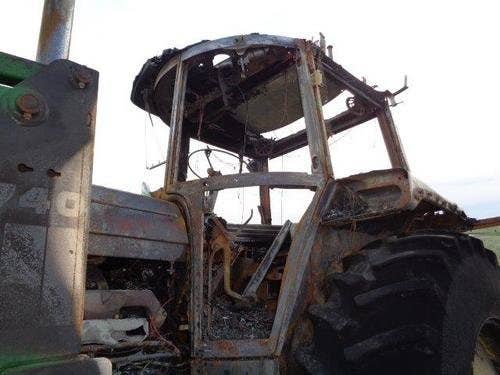 Used John Deere 4455 Tractor parts.