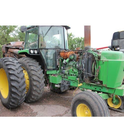 Used John Deere 4455 Tractor parts.