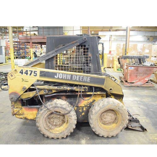 Used John Deere 4475 Skid Steer Loader parts.