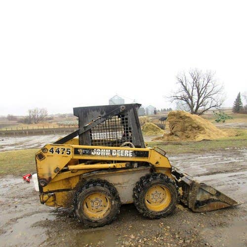1997 Used John Deere 4475 Skid Steer Loader parts.