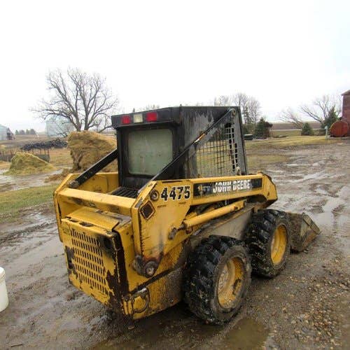 1997 Used John Deere 4475 Skid Steer Loader parts.