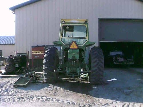 Used John Deere 4520 Tractor parts.