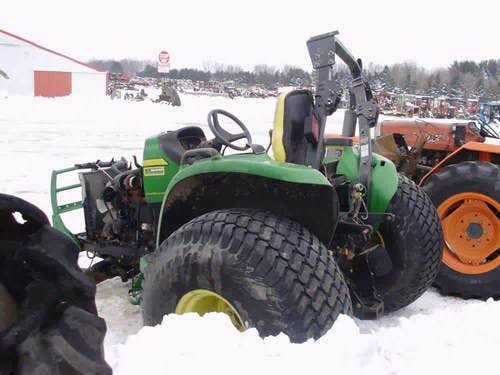 Used John Deere 4520 Tractor parts.