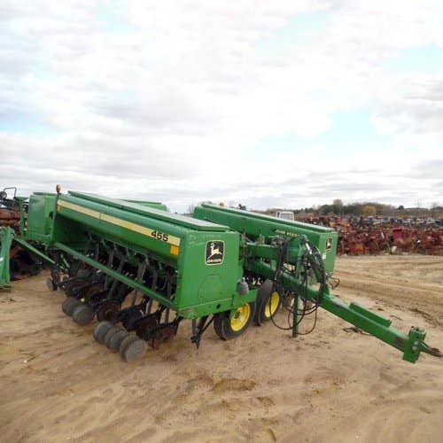 Used John Deere 455 Drill parts.