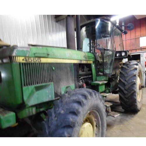 Used John Deere 4555 Tractor parts.
