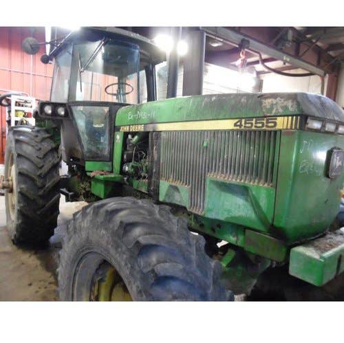 Used John Deere 4555 Tractor parts.