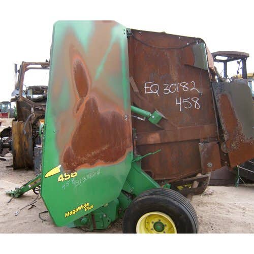 Used John Deere 458 Baler parts.