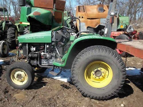 Used John Deere 4600 Tractor parts.