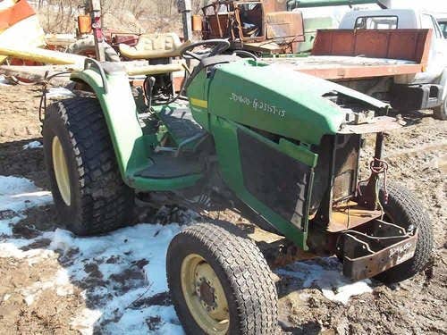 Used John Deere 4600 Tractor parts.