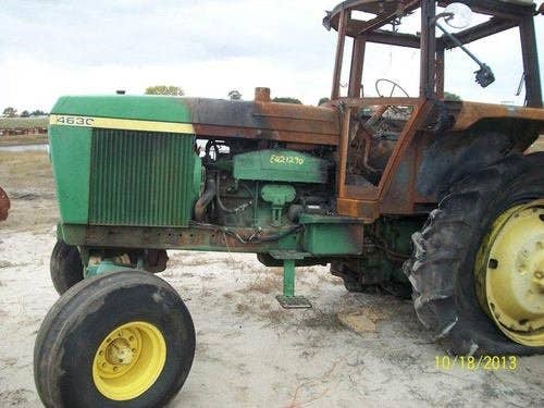 Used John Deere 4630 Tractor parts.