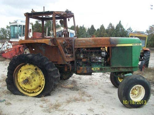 Used John Deere 4630 Tractor parts.