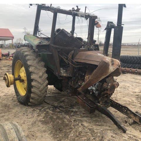 Used John Deere 4630 Tractor parts.