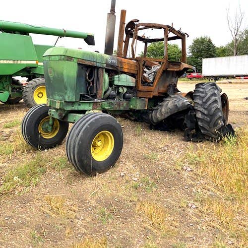 Used John Deere 4630 Tractor parts.