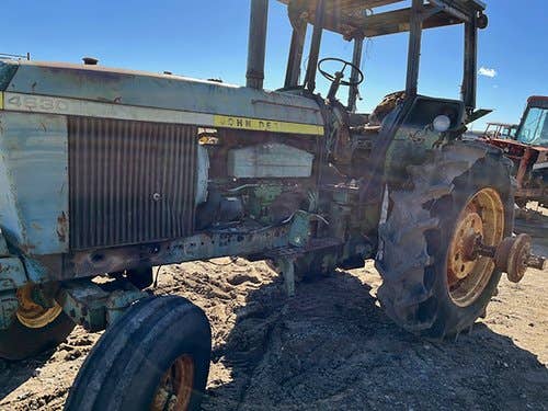 Used John Deere 4630 Tractor parts.