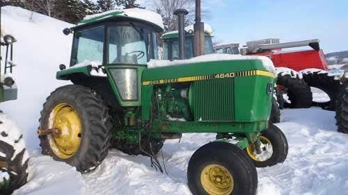 Used John Deere 4640 Tractor parts.