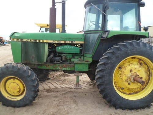 Used John Deere 4640 Tractor parts.