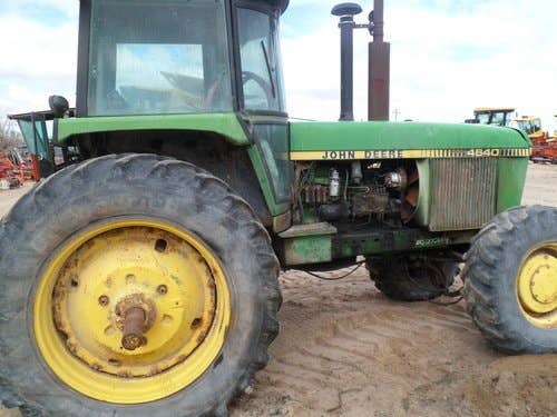 Used John Deere 4640 Tractor parts.