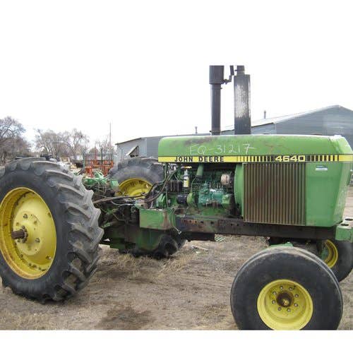 Used John Deere 4640 Tractor parts.