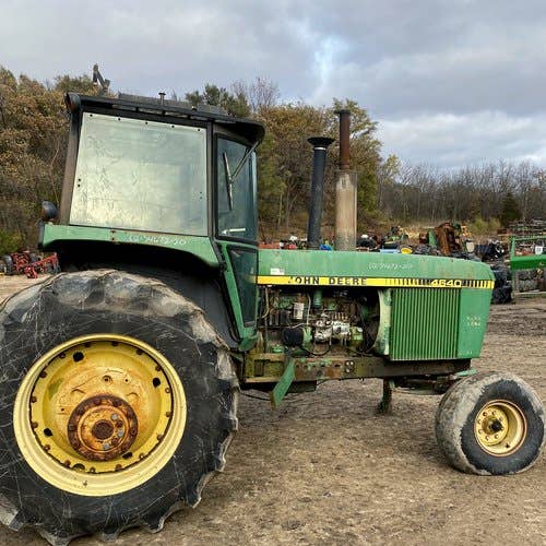 Used John Deere 4640 Tractor parts.