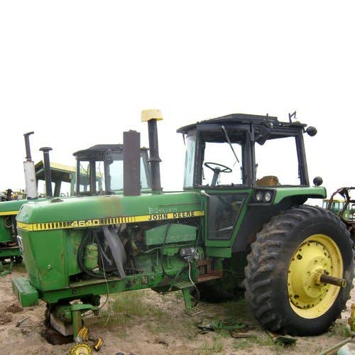 Used John Deere 4640 Tractor parts.