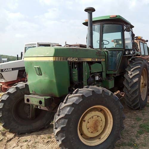 Used John Deere 4640 Tractor parts.