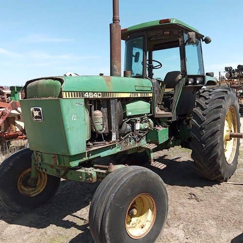 Used John Deere 4640 Tractor parts.