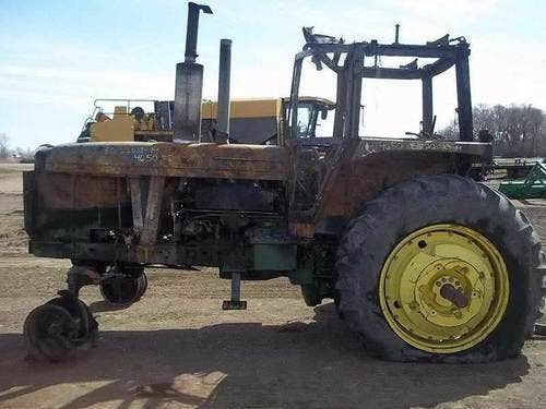 Used John Deere 4650 Tractor parts.
