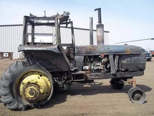 Used John Deere 4650 Tractor parts.