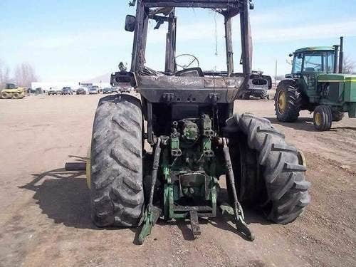 Used John Deere 4650 Tractor parts.