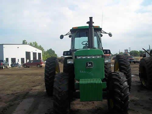 Used John Deere 4650 Tractor parts.