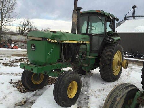 Used John Deere 4650 Tractor parts.
