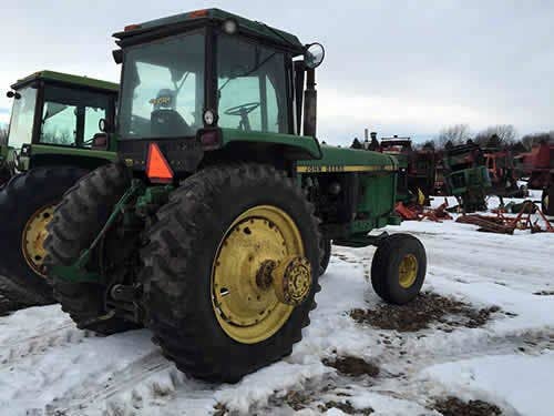 Used John Deere 4650 Tractor parts.