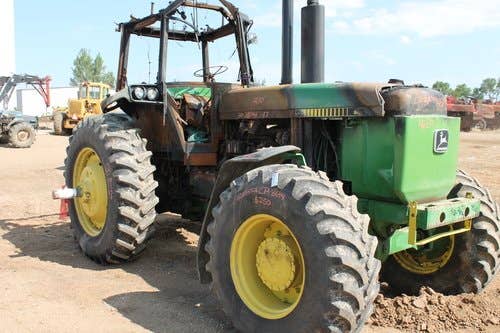 1983 Used John Deere 4650 Tractor parts.