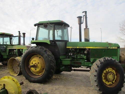 Used John Deere 4650 Tractor parts.