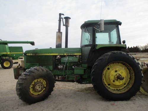 Used John Deere 4650 Tractor parts.