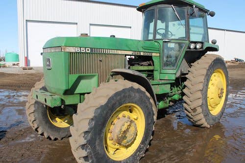 Used John Deere 4650 Tractor parts.